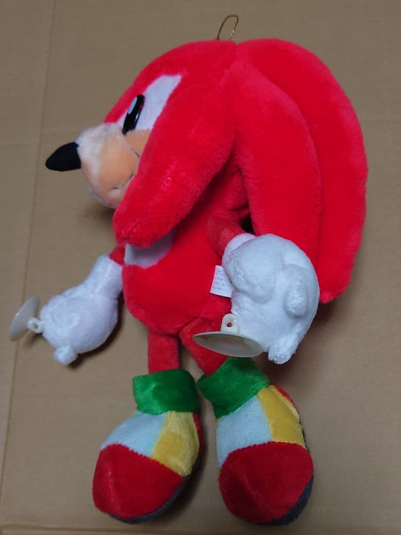 ソニック　ジャンボセガソニックぬいぐるみ　ナックルズ　1995年