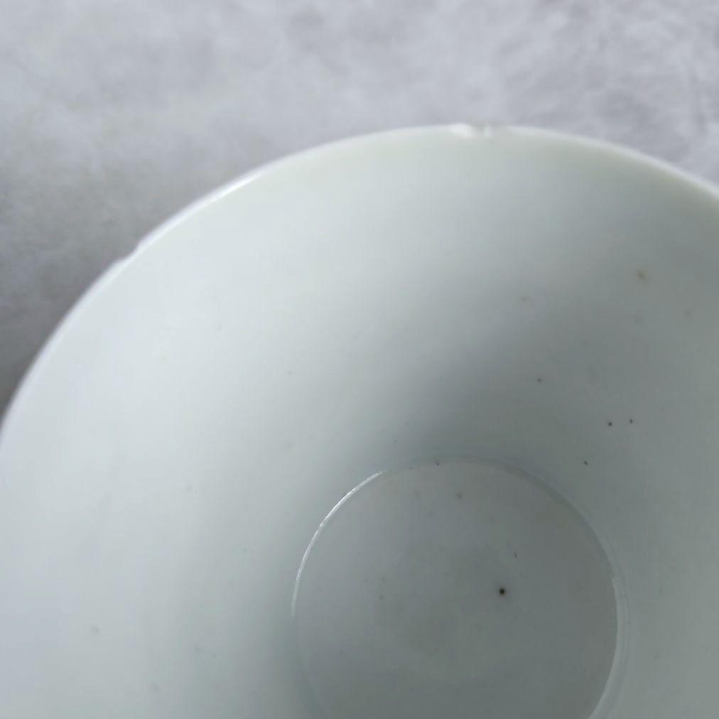 古伊万里　染付　猪口　向付　酸漿　アンティーク　骨董　覗き　江戸時代