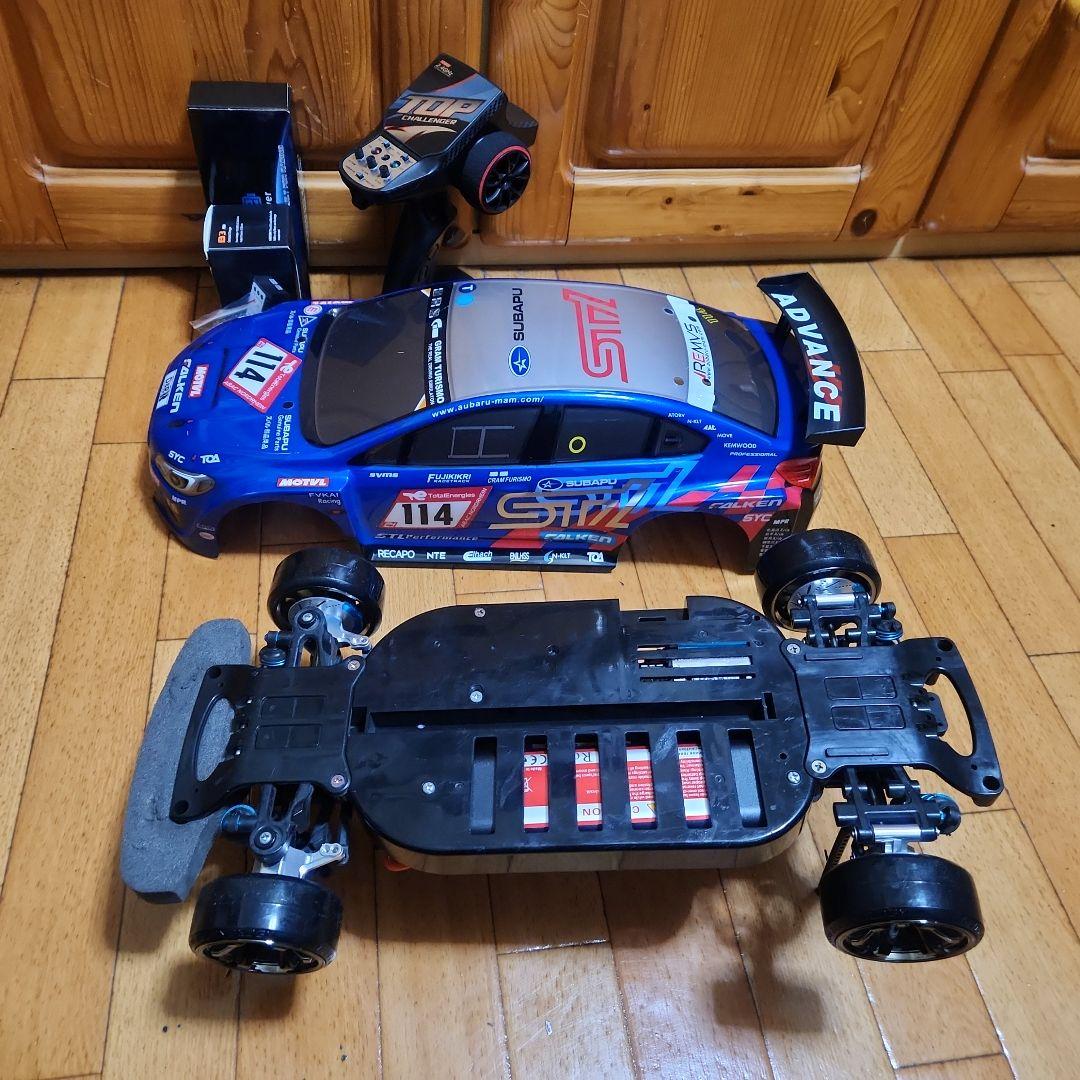 タミヤ ドリフト ラジコン フルセット　TT01　　新　ラリー　ボディ　tt02