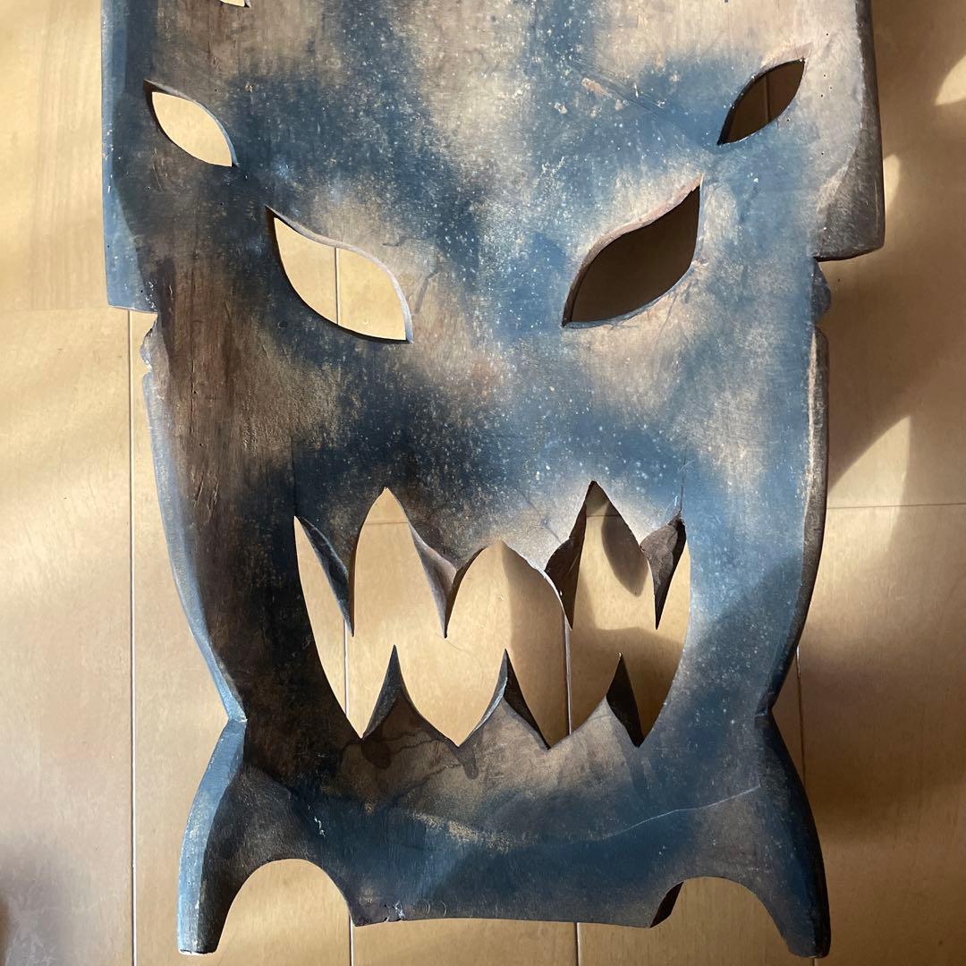 木製彫刻マスク