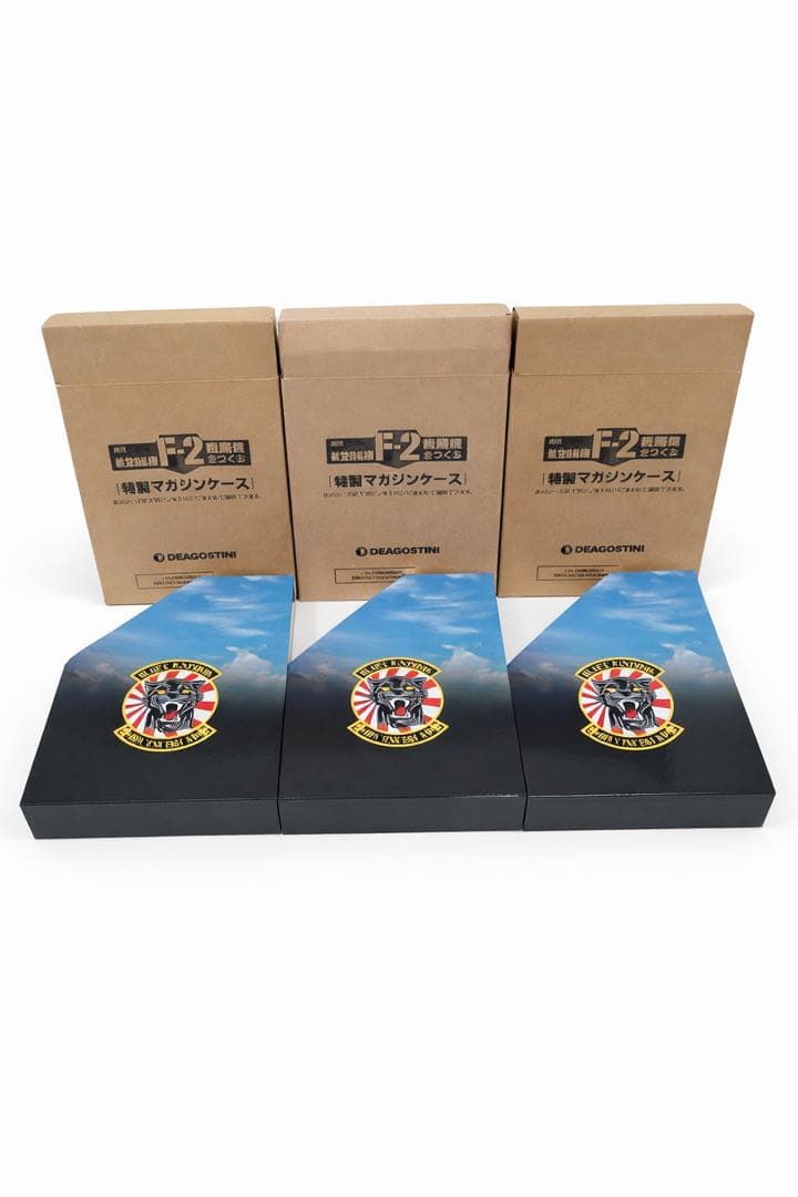 未組立 デアゴスティーニ　航空自衛隊 F-2戦闘機をつくる 1/24 模型