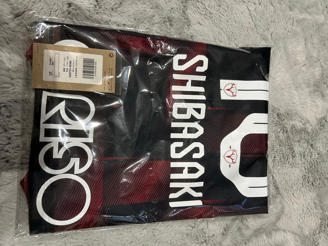 鹿島アントラーズ　SHIBASAKI 背番号10 シャツ