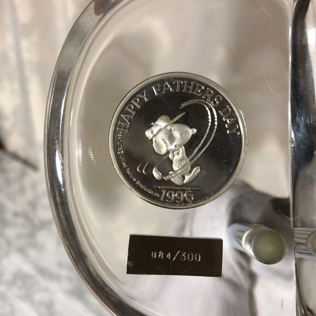 世界限定300本 スヌーピー 1996年 限定パター 純銀入り