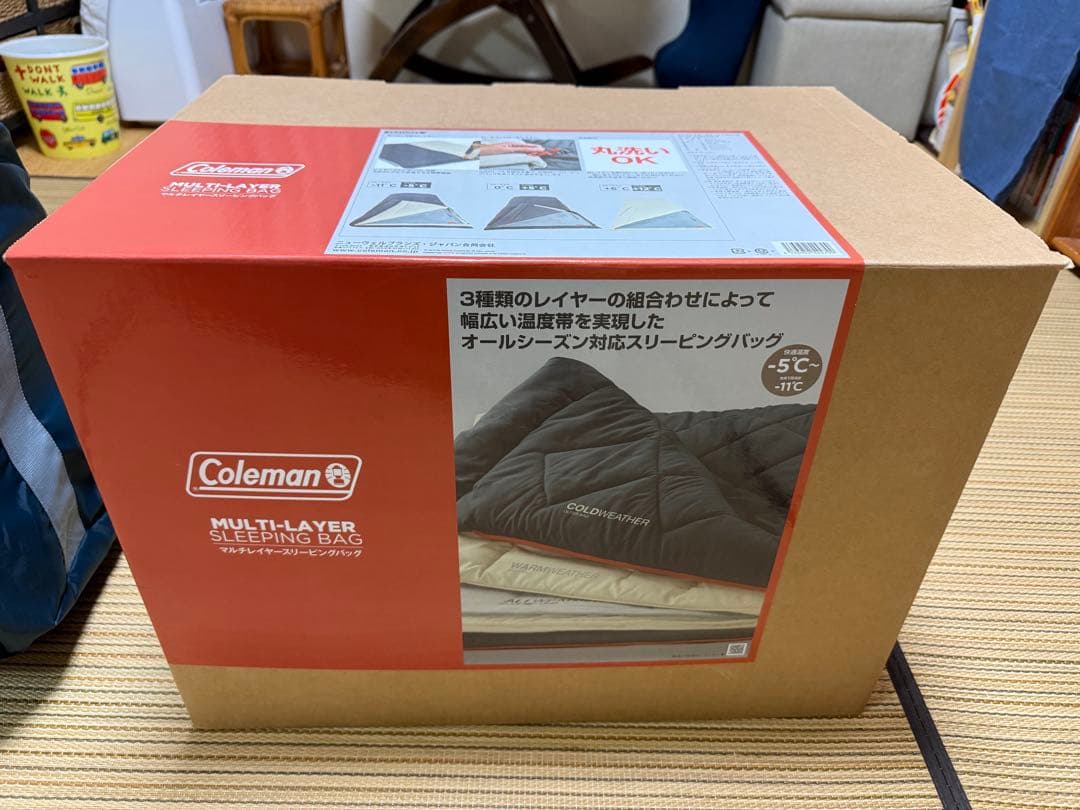 コールマン(Coleman) マルチレイヤースリーピングバッグ　寝袋