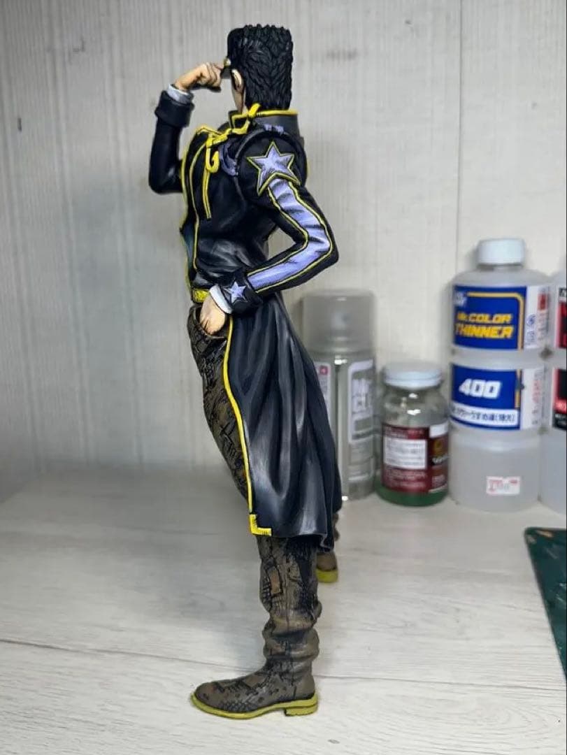 ジョジョの奇妙な冒険 フィギュア　二次元　承太郎　塗装
