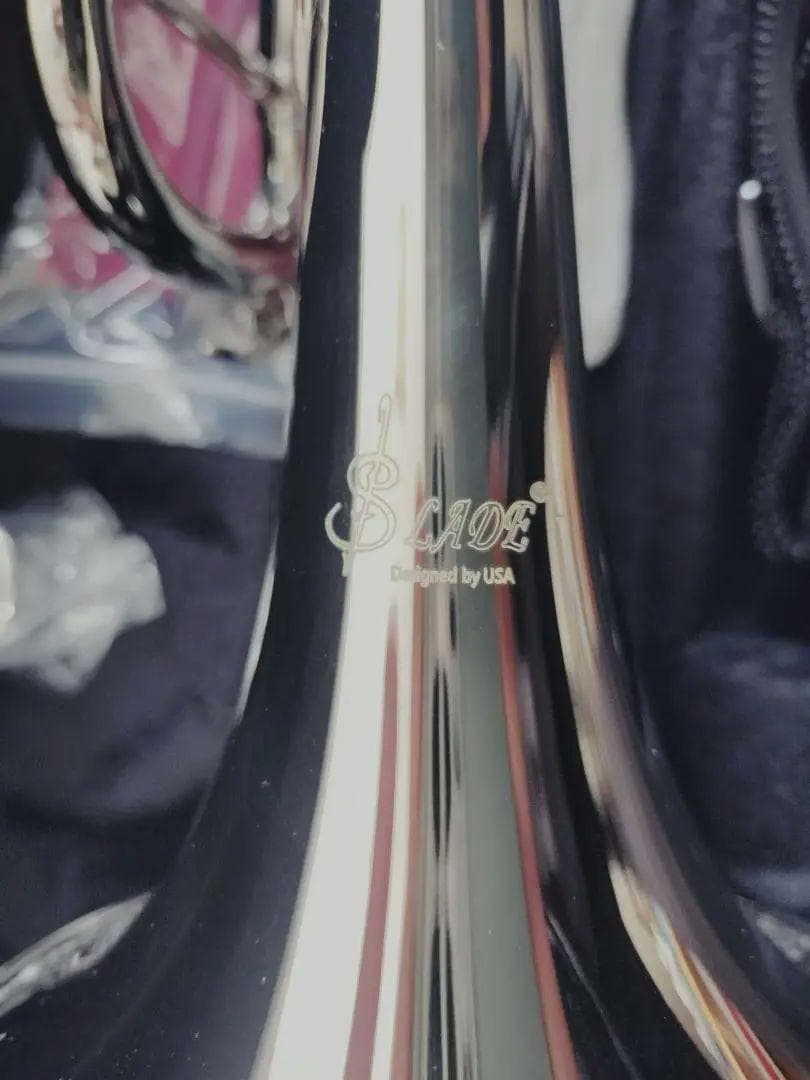 トランペット　銀　SLADE　未使用品（※ケースにロゴなし）