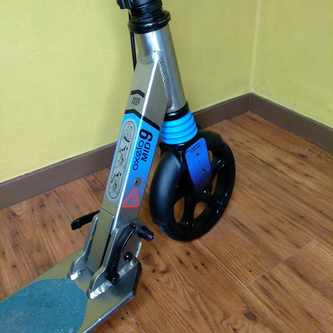 OXELO オクセロ MID9 折り畳み キックボード ブレーキ付