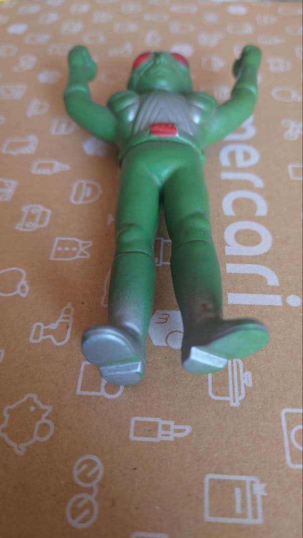 ライダーマン ソフビ 当時物