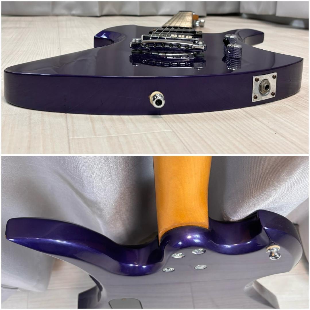 美品 レアカラー b.c.rich モッキンバード　エレキギター パープル