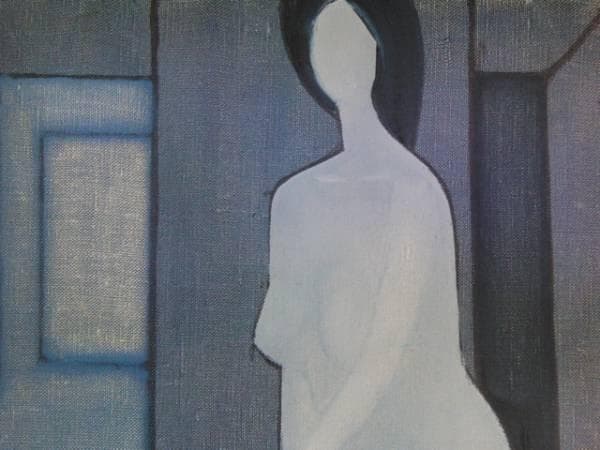 大沢 昌助、裸婦、希少画集画、版上サイン入 新品額付