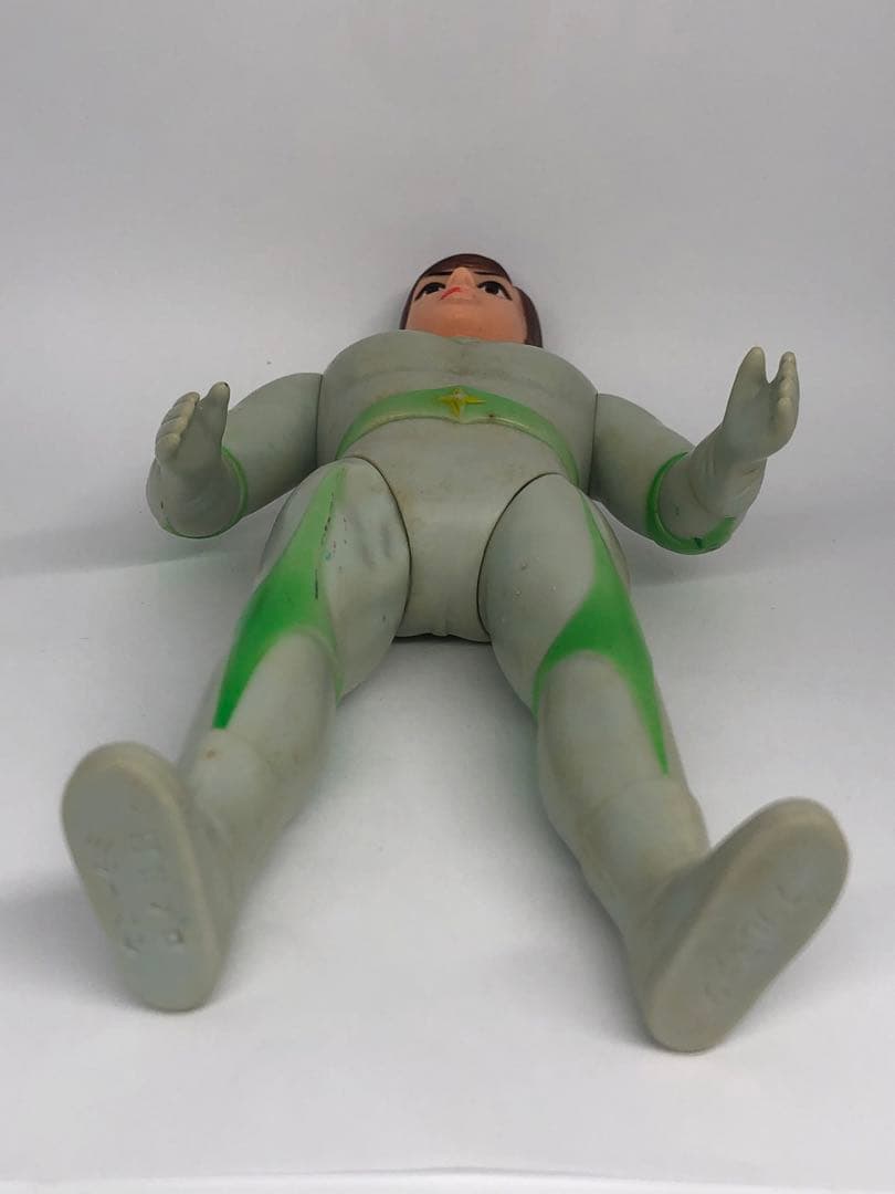 ミラーマン ブルマァク製 面取れ レトロソフビ 18.5センチ BULLMARK