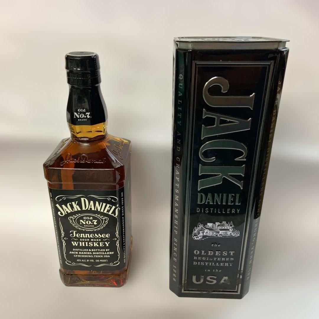 ジャックダニエル40度750ml缶付古酒