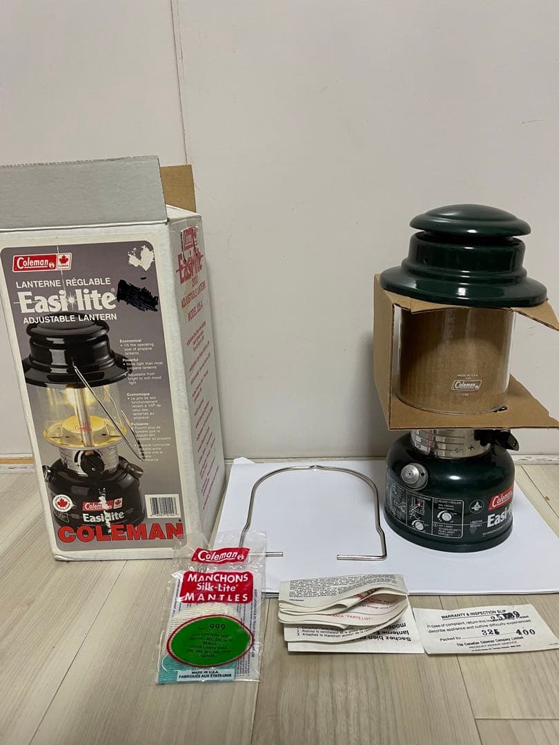 p*s様 新品奇跡　コールマン イージーライトランタン 325A 89年1月