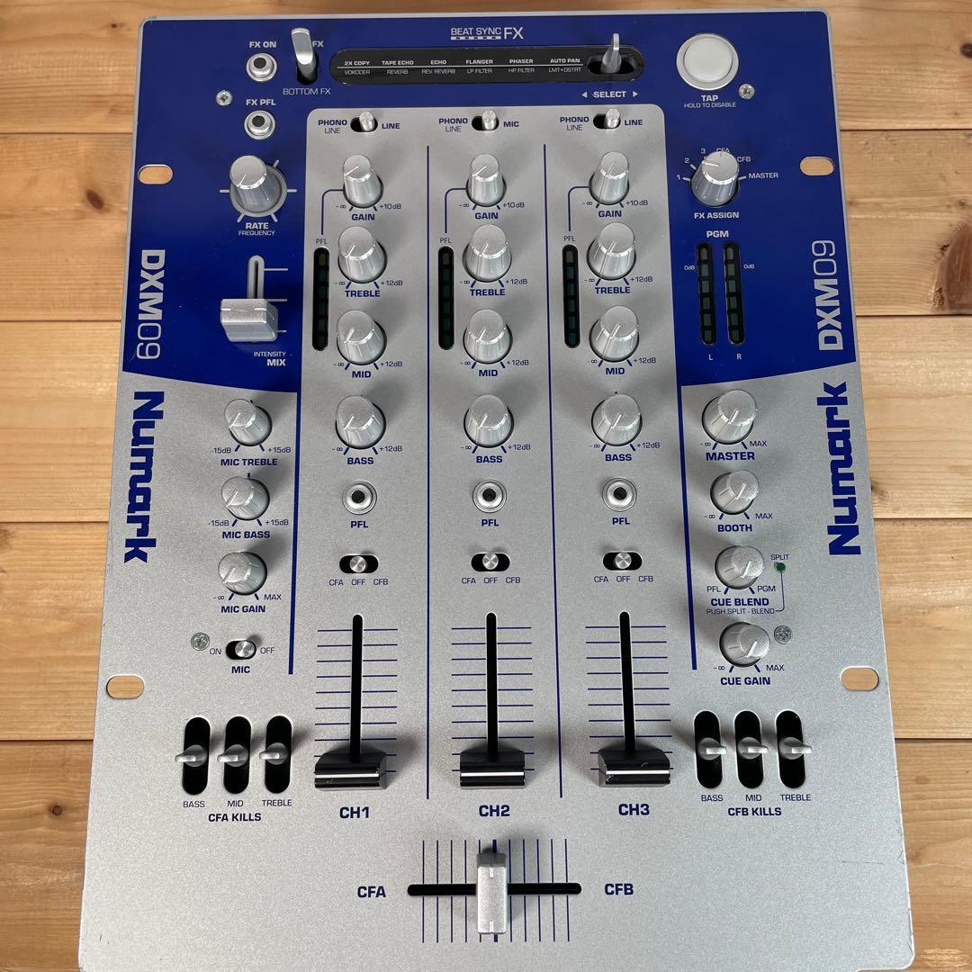 Numark DXM09 24-BIT デジタル ミキサー　中古品　完動品