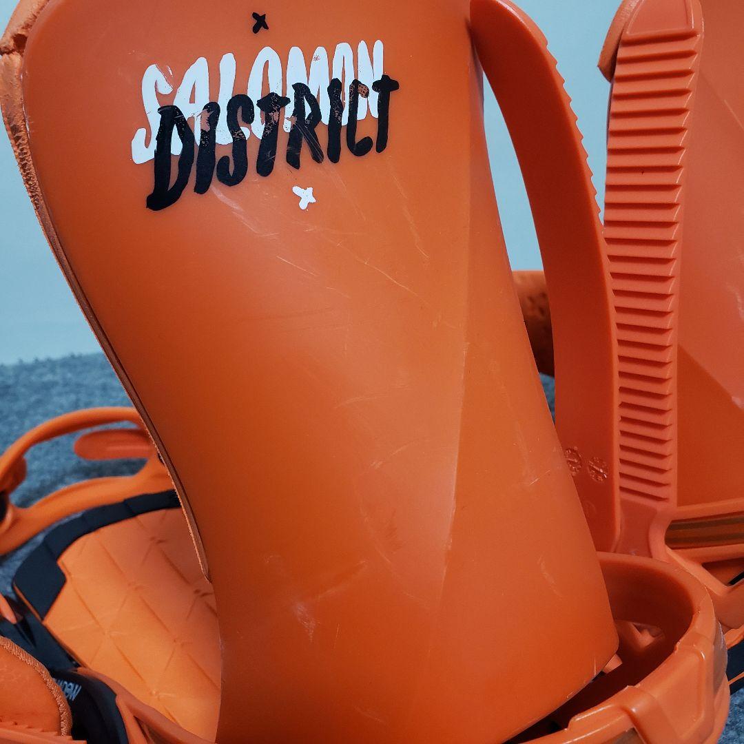 美品 SALOMON DISTRICT Lサイズ バイン ビンディング
