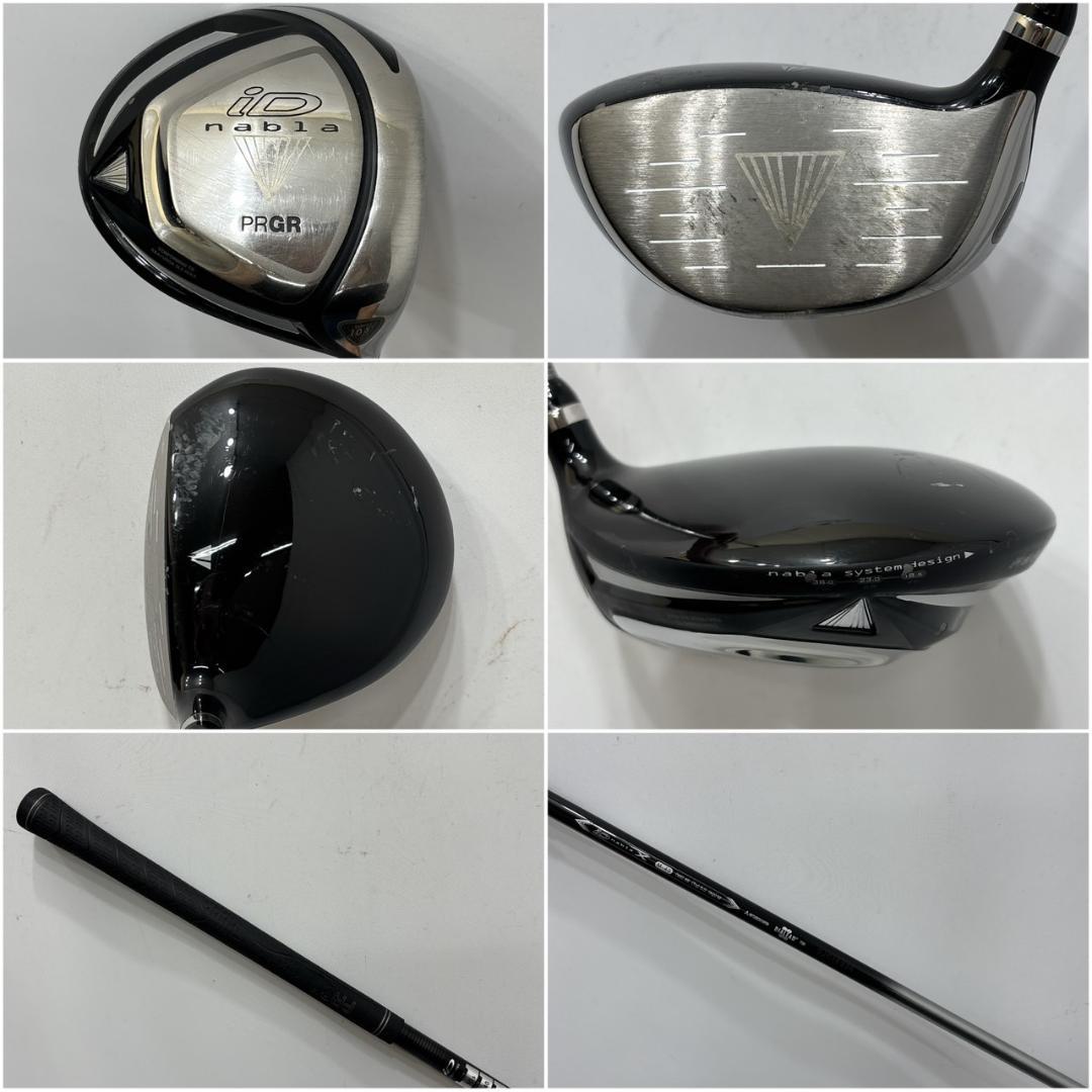 メンズ右利き初心者用　プロギア　PRGR　ゴルフクラブセット　W-2570