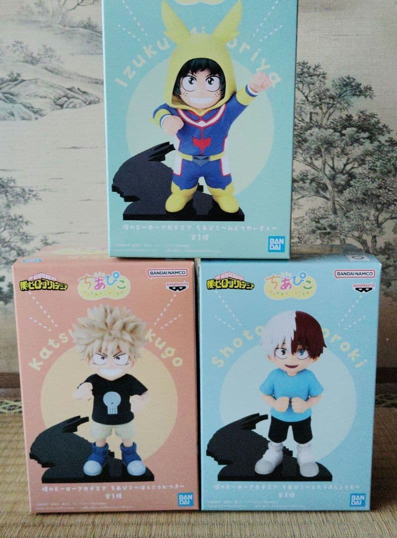 僕のヒーローアカデミア　ちあぴこ　幼少期　フィギュア　3種セット