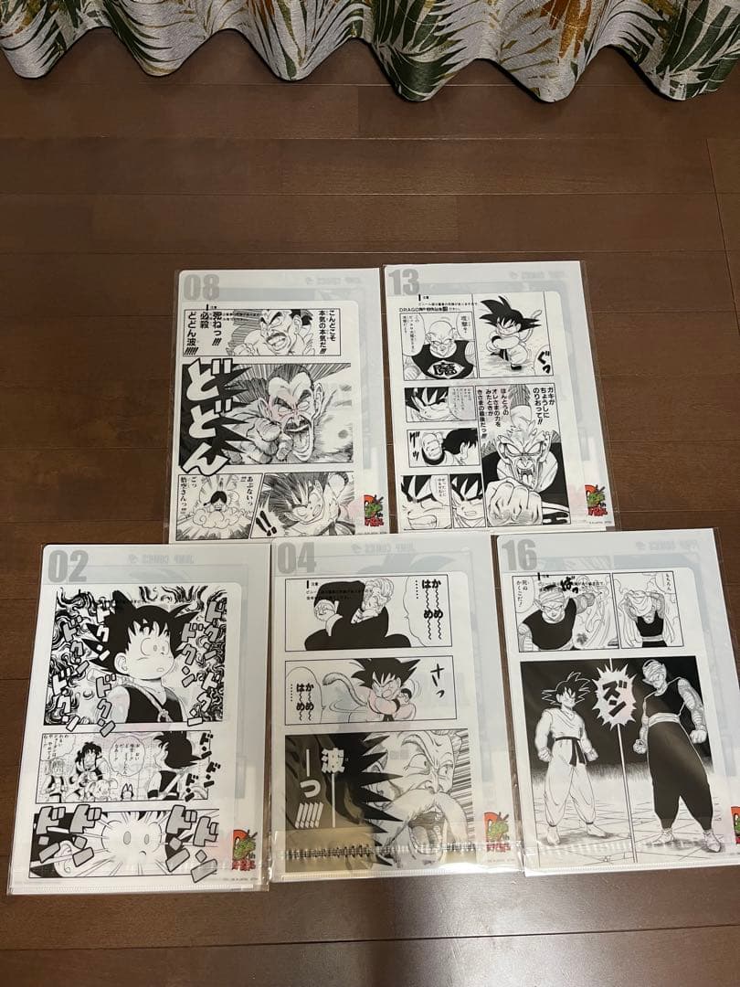 ドラゴンボール 1番くじ　40周年　フィギュア　ファイル5枚セット　新品未開封