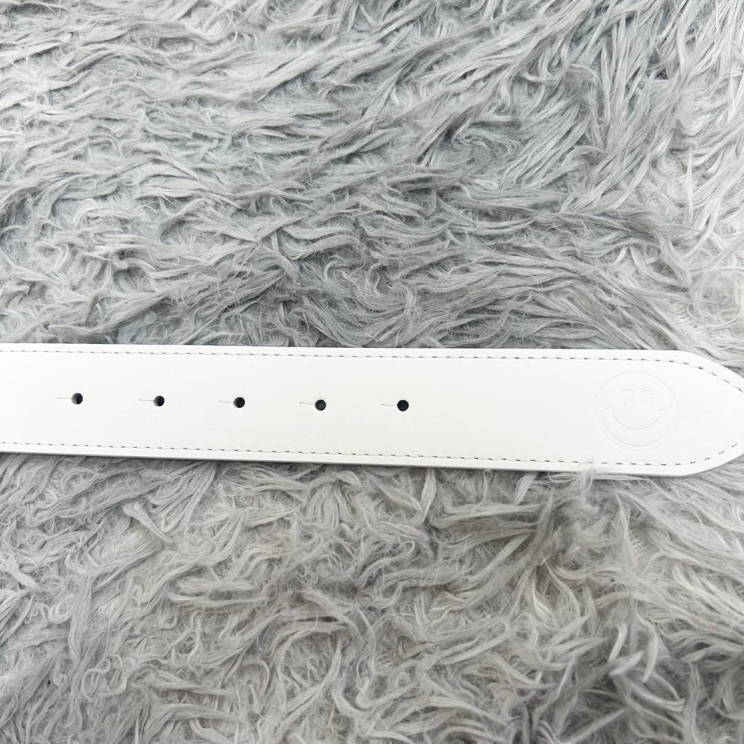 新品　パーリーゲイツ　ベルト　ホワイト　2段ロゴ　ユニセックス