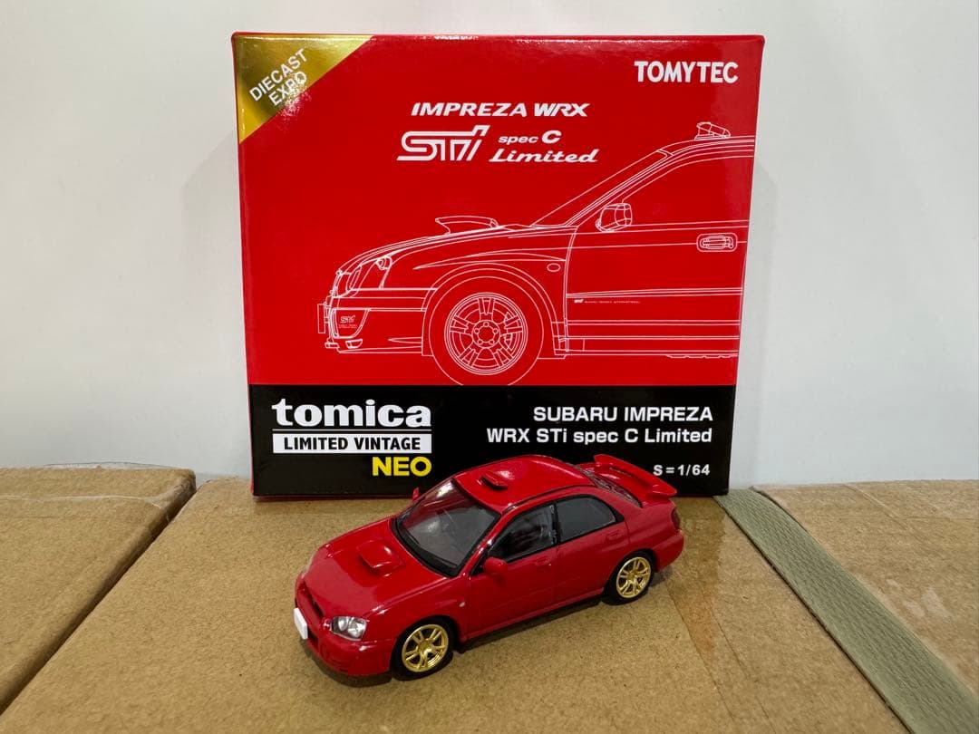 トミカ　リミテッドヴィンテージ　インプレッサ　WRX STI スペックC MDX