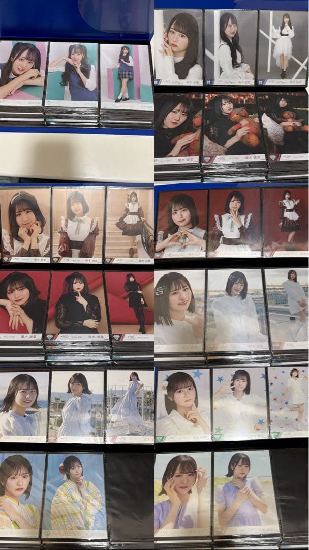 尾木波菜 生写真 コンプリート44セット セミコンプ 14セット引退品 ノイミー