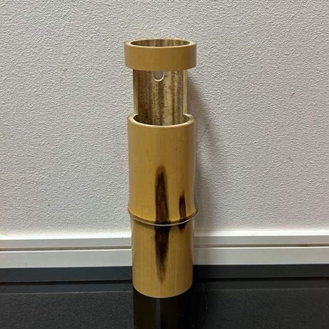 竹花入　大徳寺派文雅箱　茶道具懐石茶箱鵬雲斎坐忘斎淡々斎即中斎棗水指茶碗茶香合棗