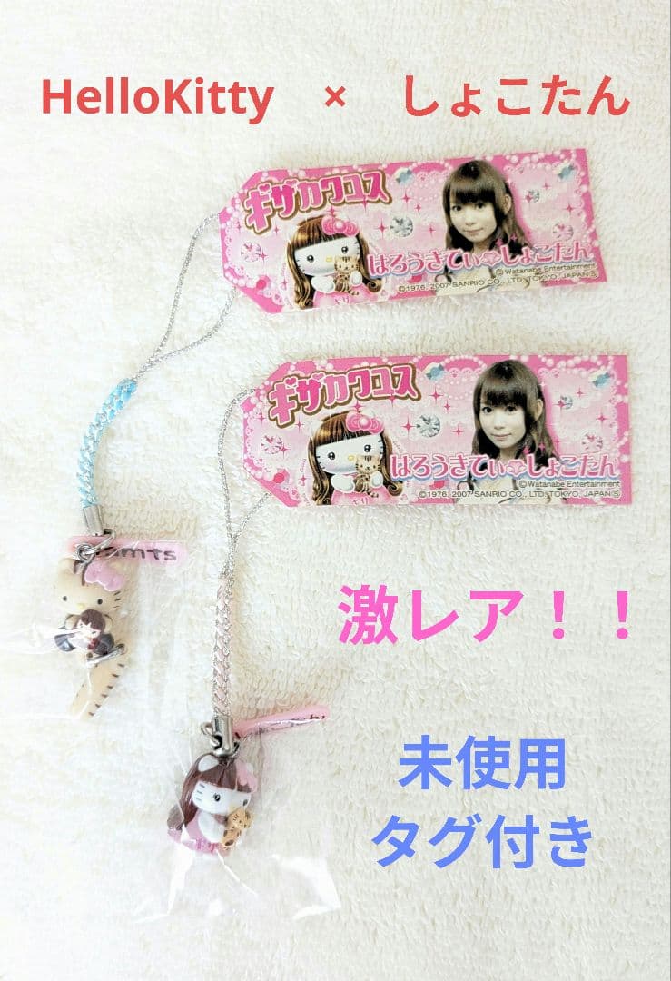 【ハローキティ】未使用タグ付き　しょこたんコラボ　中川翔子　2種類