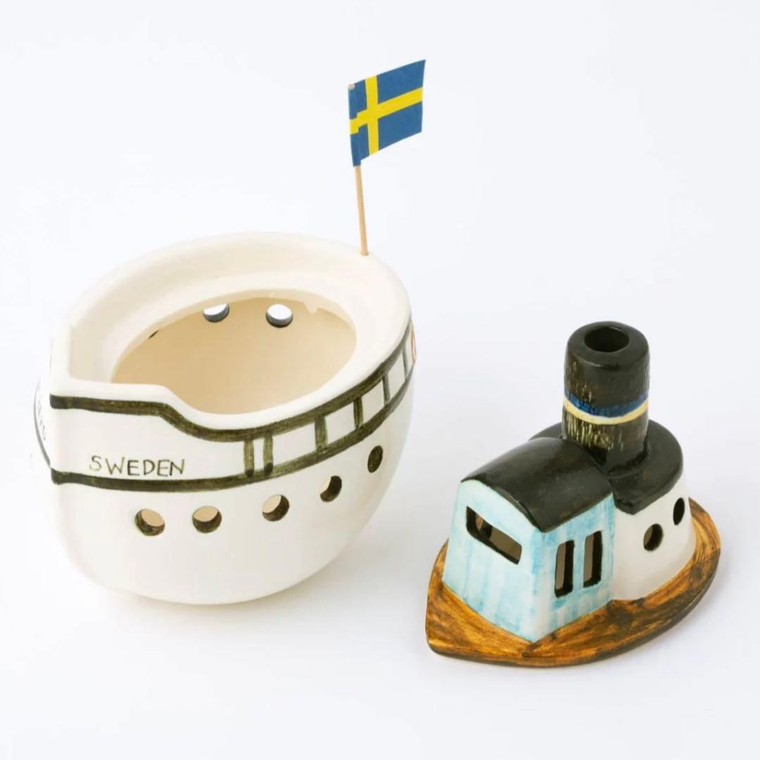 新品 リサラーソン グスタフスベリ ボート