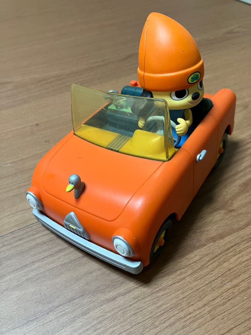 パラッパラッパー☆レッツドライブ☆タカラ フィギュア　動きます