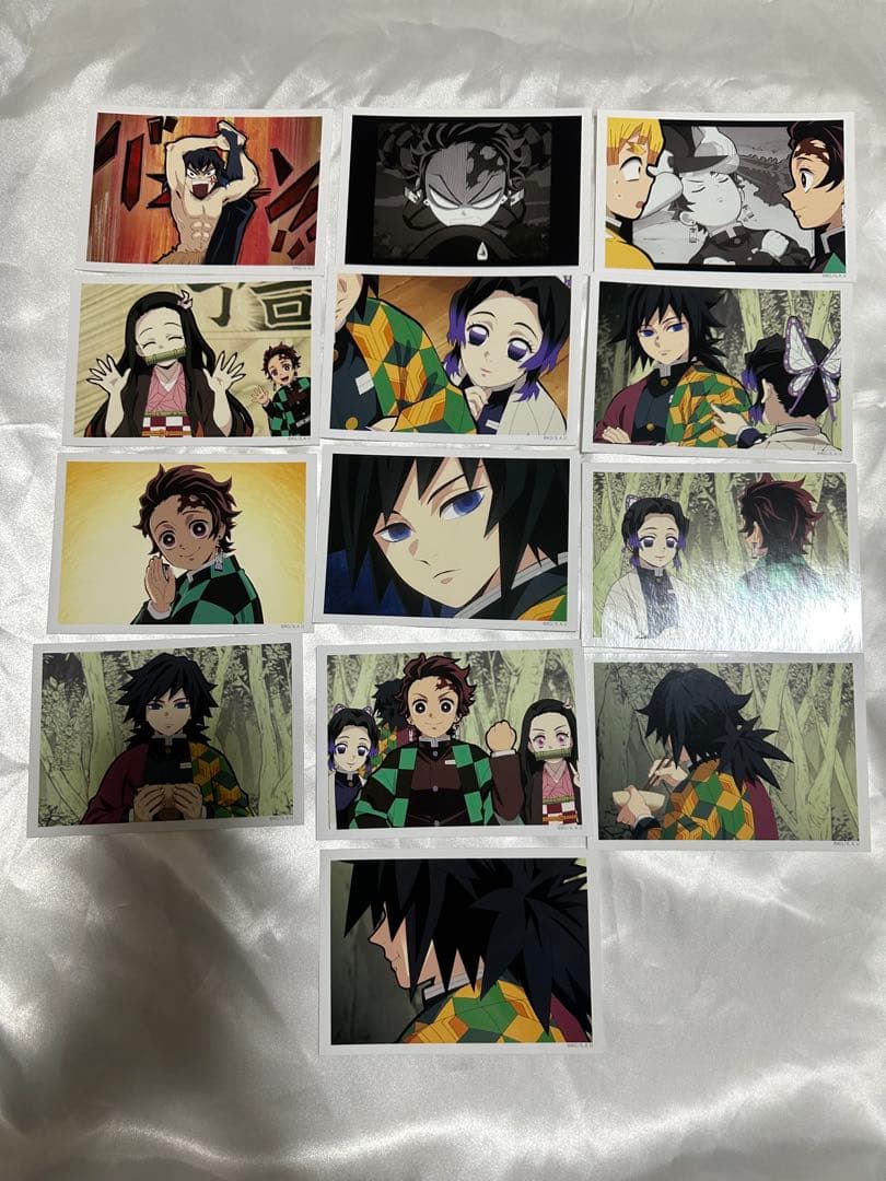 鬼滅の刃　竈門炭治郎 立志編　鼓屋敷編・那田蜘蛛山編 予告場面写ブロマイドセット