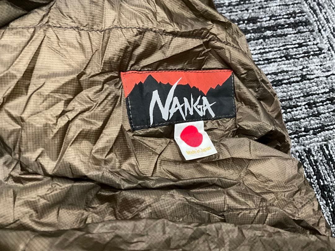 NANGA ブラウン 寝袋　450DX