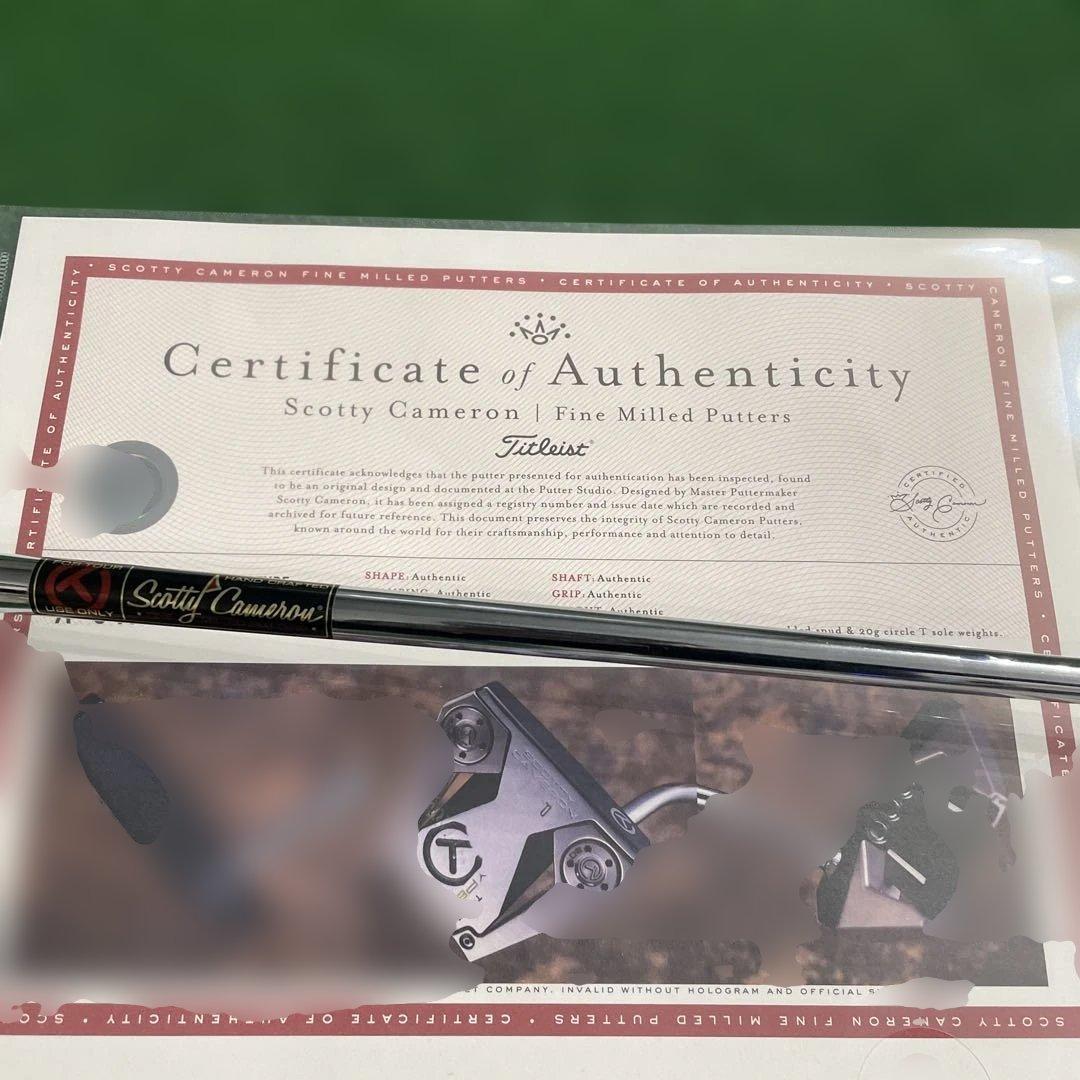 スコッティキャメロン　サークルT ファントム X T6 34インチ