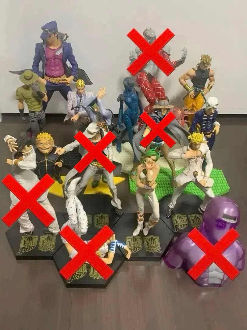 ⭕️バラ売り可能⭕️ジョジョの奇妙な冒険 フィギュア 11体セット まとめ売り