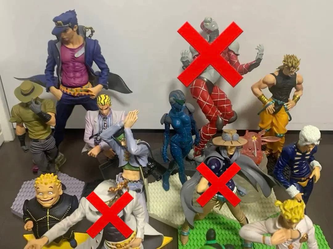 ⭕️バラ売り可能⭕️ジョジョの奇妙な冒険 フィギュア 11体セット まとめ売り