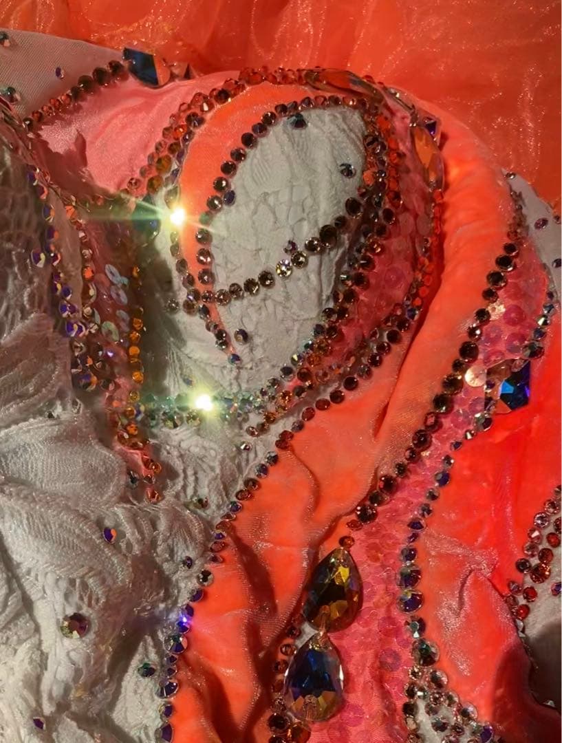 アトリエ ひろこ 社交ダンス モダンドレス スタンダードドレス スワロフスキー