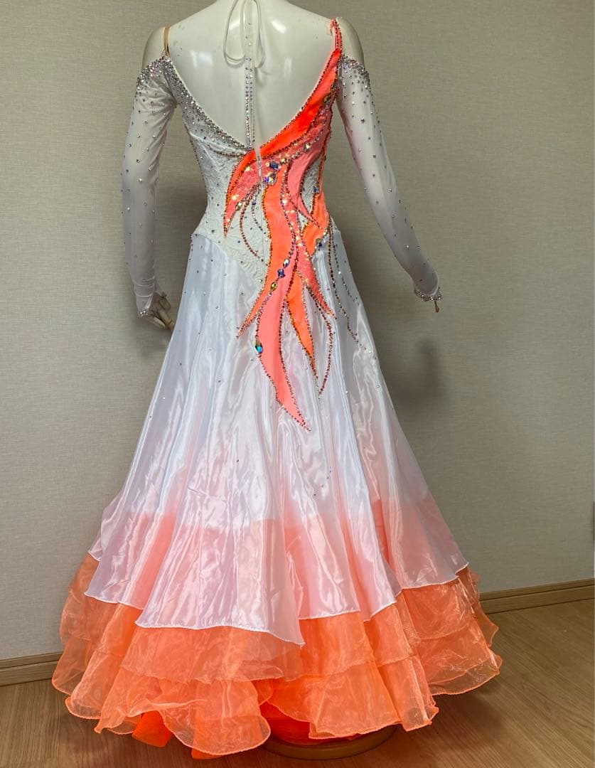 アトリエ ひろこ 社交ダンス モダンドレス スタンダードドレス スワロフスキー