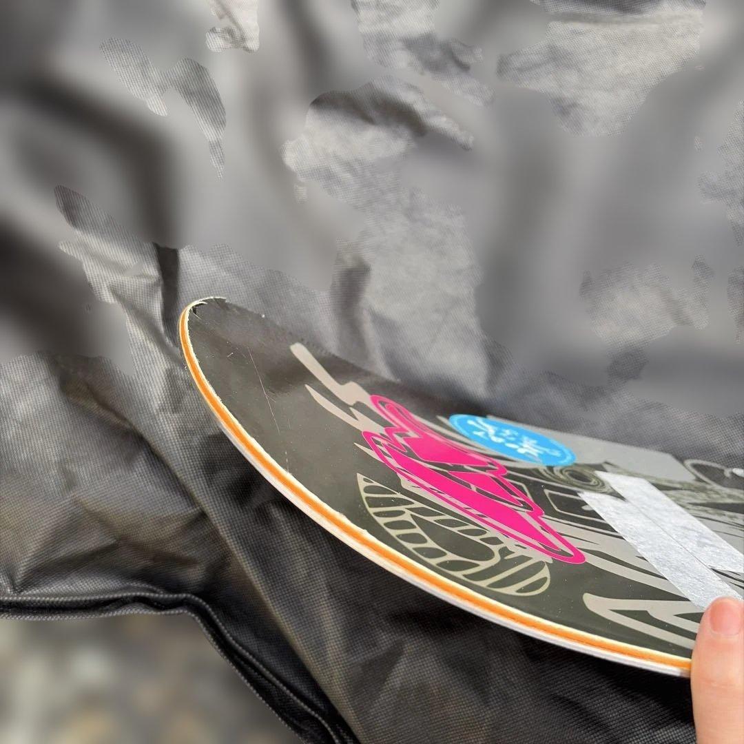 スノーボード グレー/ホワイト ストラップ式