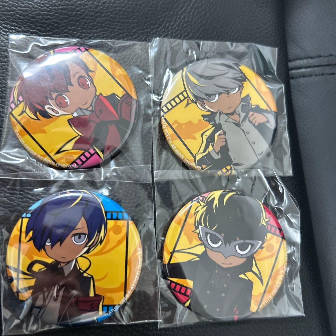 ペルソナQ2 ニュー シネマ ラビリンス ファミ通DXパック同梱特典　缶バッジ