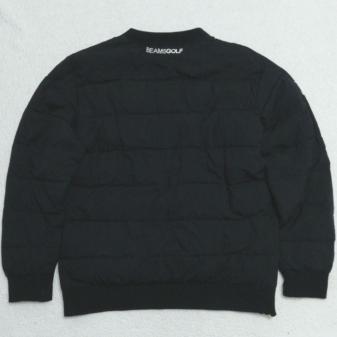 良品!BEAMS GOLFビームスゴルフ 中綿スニード(M)防寒 撥水加工 黒色
