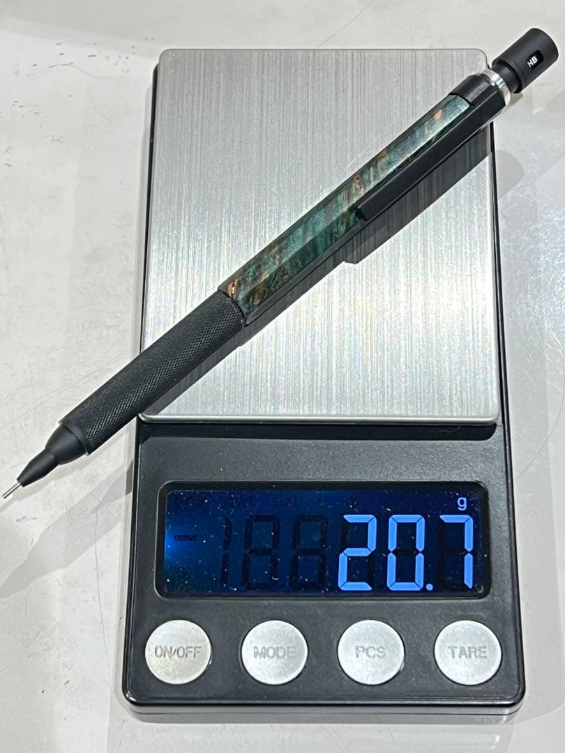 いぇい　TechDraw2 0.5mm 八角軸加工　スタビライズドウッド