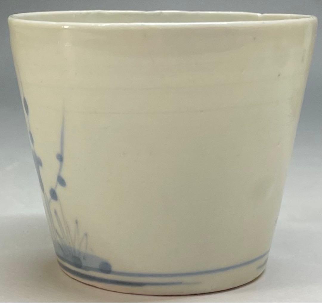 古伊万里　初期伊万里　松竹梅　蕎麦猪口　3客　Ka492