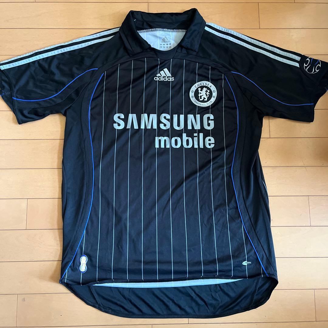 アディダス adidas チェルシーFC プレミアリーグサッカーユニフォーム 黒