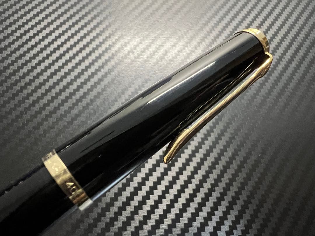 未使用に近い ペリカン 万年筆 400NN M&K ブラック EF