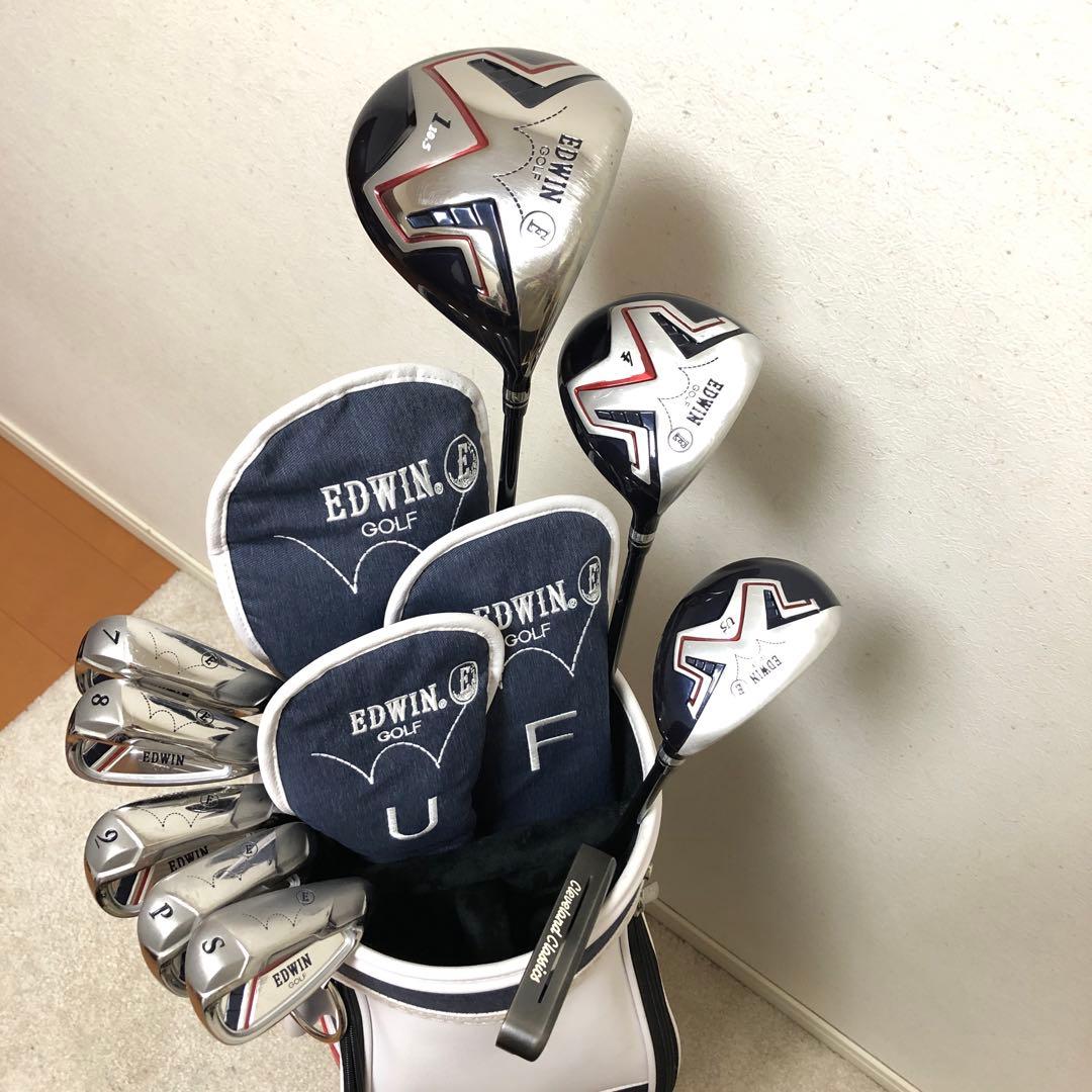 超美品❗️希少　完売品❗️ゴルフクラブセット　メンズ　キャディバッグ付き