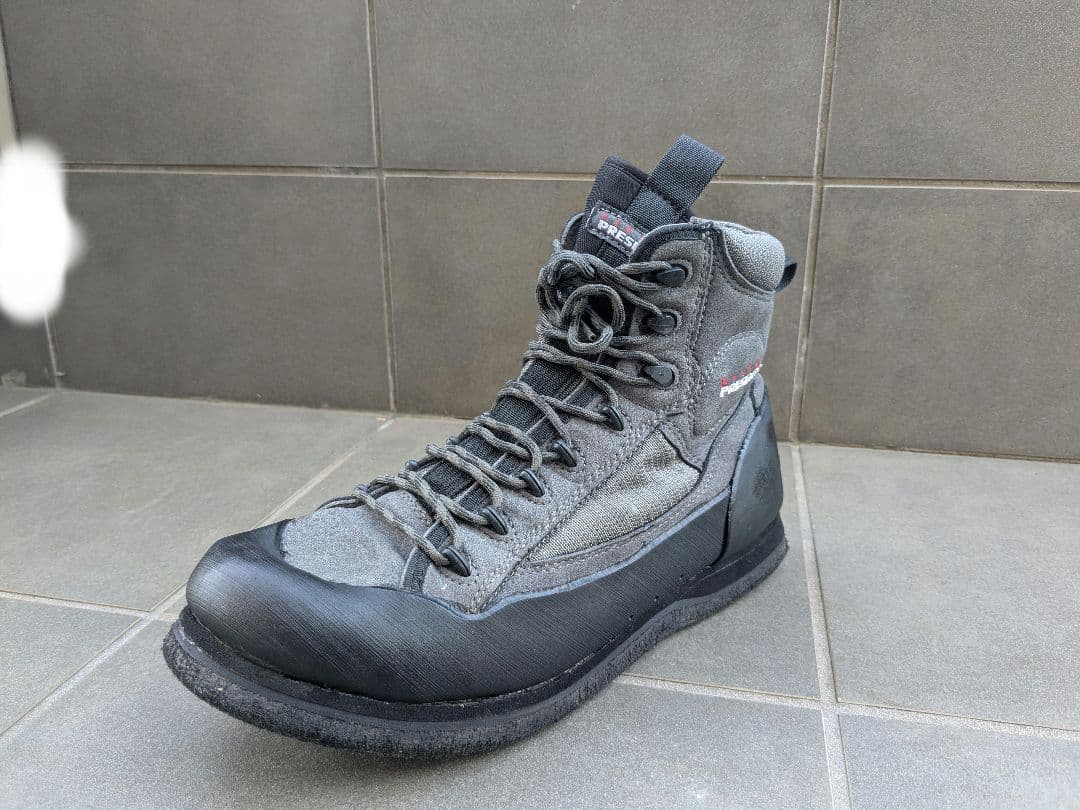 SH-07 ミッドストリームWDシューズ II ピンフェルトソール　US10