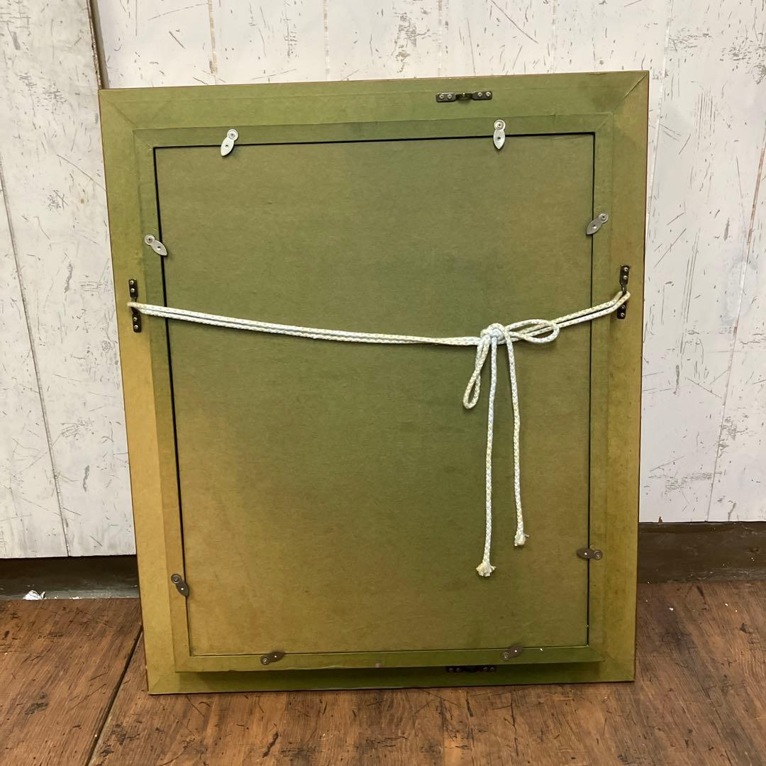 エジプト パピルス画 絵画 アート 額装品 金縁 豪華額縁 額装 壁掛け 立掛け