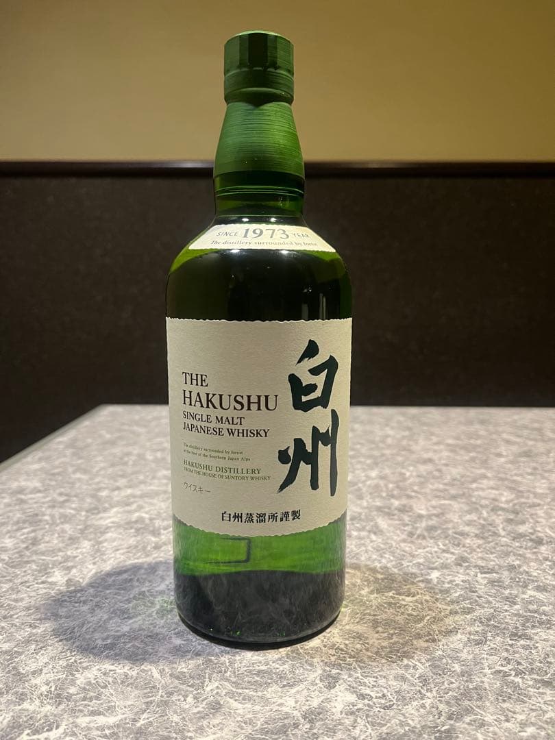 サントリーシングルモルトウィスキー白州　ノンヴィンテージ　720ml