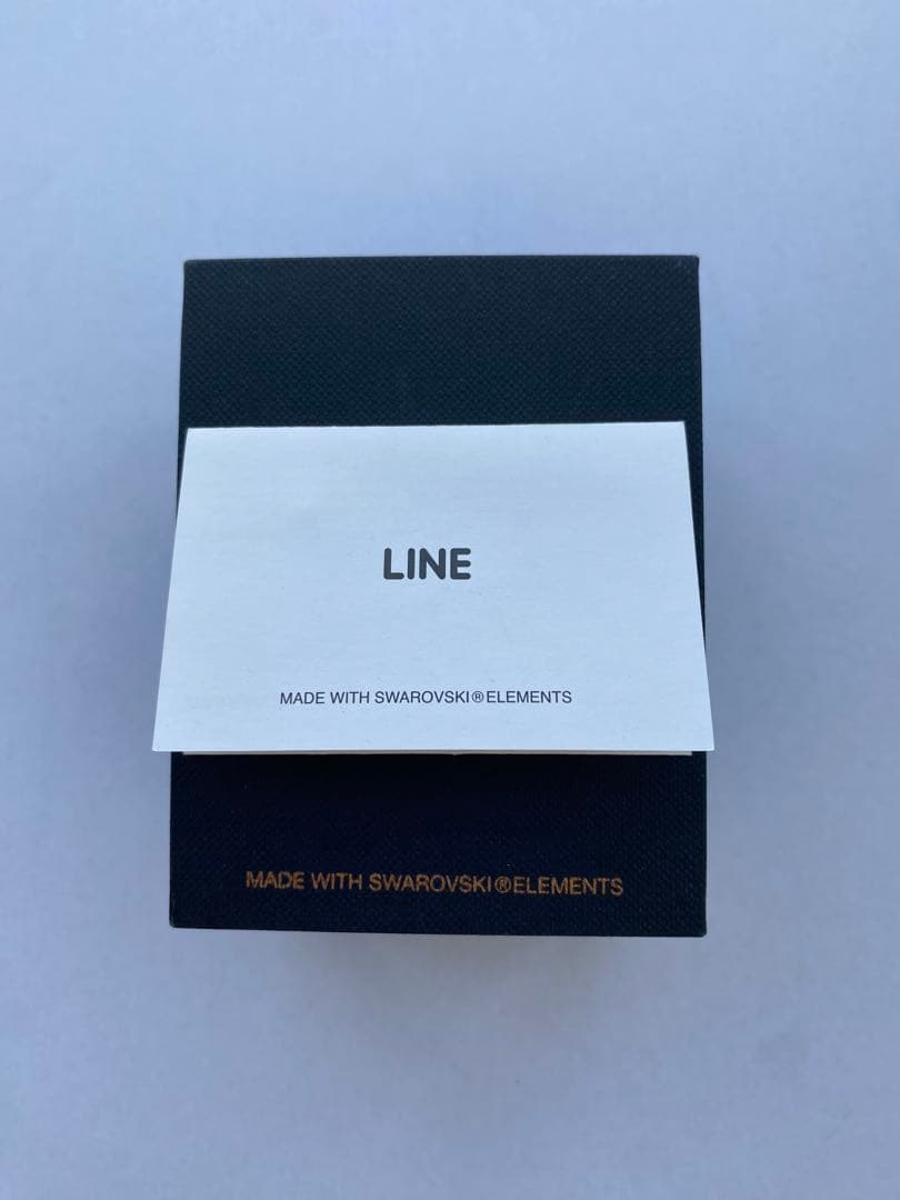 スワロフスキーフィギュア　LINEブラウン