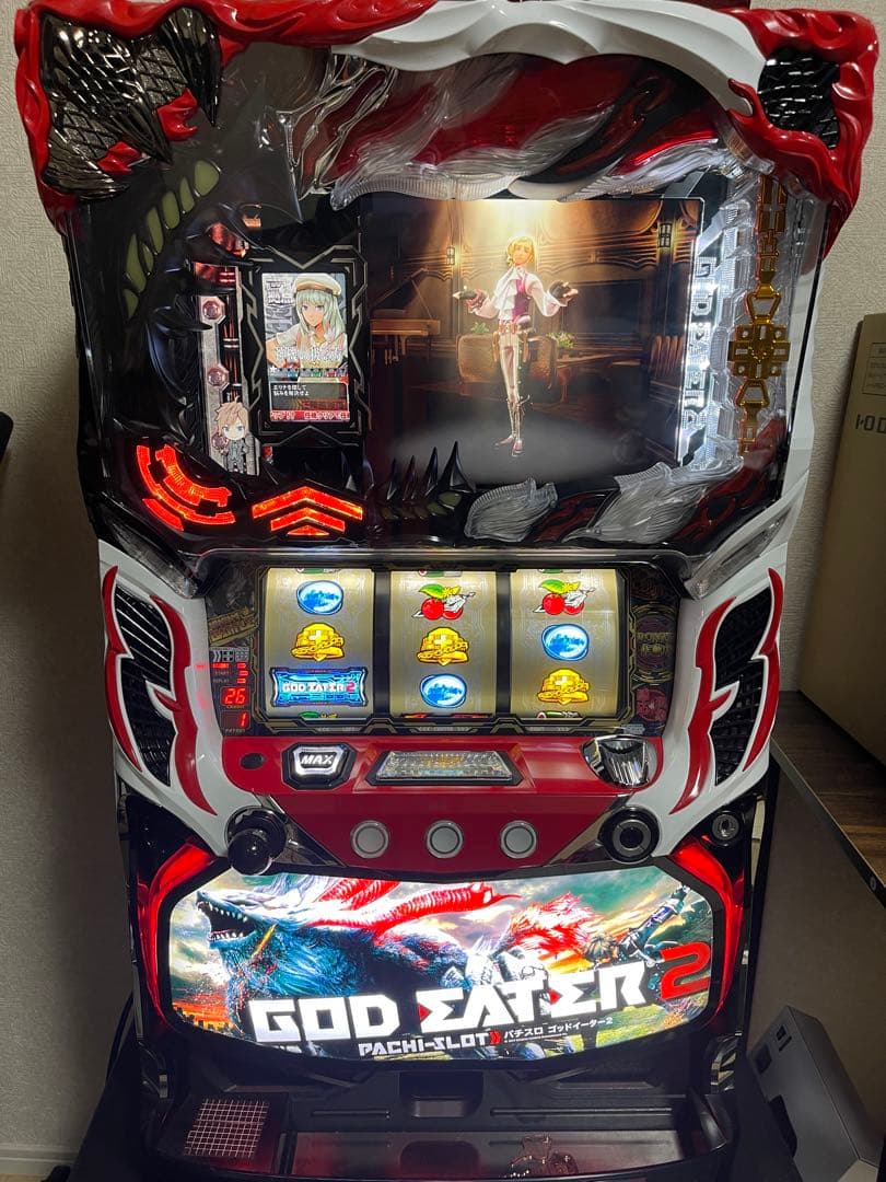 パチスロ　ゴッドイーター2 不要機付