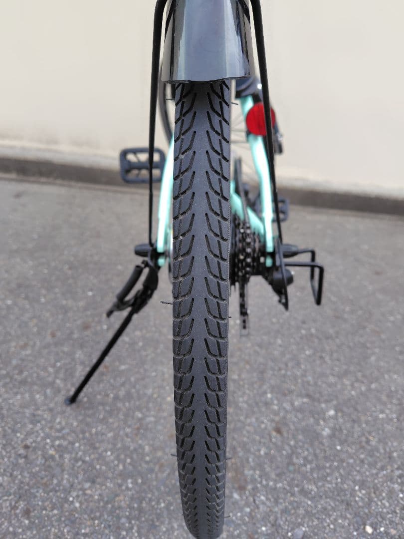 あさひ シュライン クロスバイク ミントグリーン 26インチ 自転車 美品 愛知